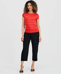 I.n.c. International Concepts Petite Cap-Sleeve Sweater, Macy's Exclusive