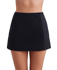 ShapeSolver Women's Side Slit Swim Skirted Bottoms