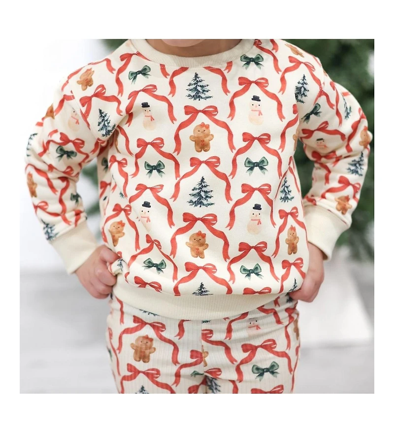 Sweet Wink Toddler Girls Christmas Cutie Sweatshirt