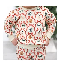 Sweet Wink Toddler Girls Christmas Cutie Sweatshirt