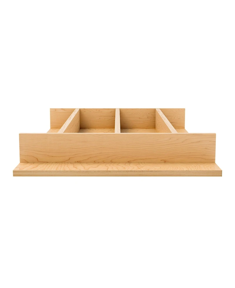 Rev-a-Shelf Natural Maple Right Size Utensil Drawer Insert, 13-1/4" x 19-1/2"