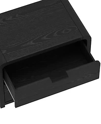 Manhattan Comfort Grace 28" Wood 2-Drawer Nightstand