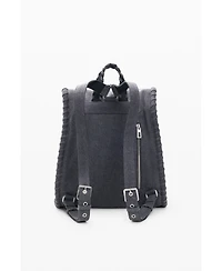 Desigual Women's Medium denim backpack Mickey Mouse