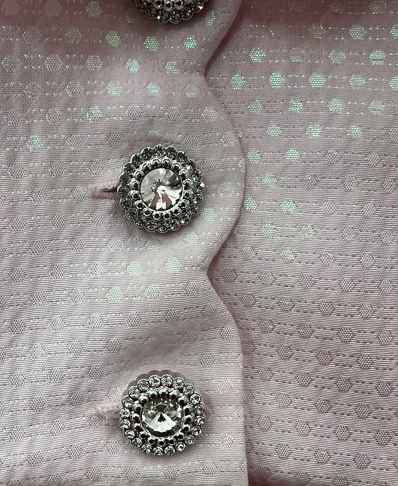 Blueberi Boulevard Baby Girls' Brocade Coat and Dress, 2-Piece Set