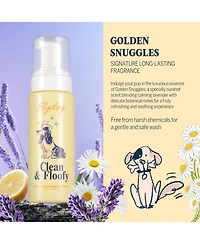 Flydog Clean & Floofy Waterless Dry Dog Shampoo with Glove, No Rinse Spray Foam for Dogs & Puppies, Anti-Itch, Odor Control