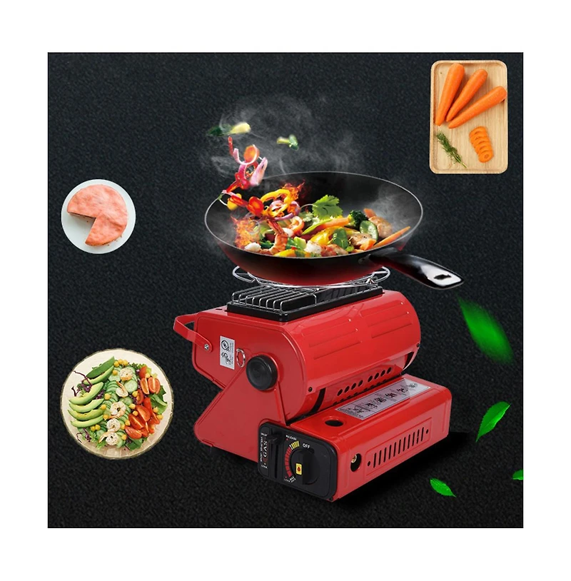 Artudatech Portable Butane Heater with Rotating Handle for Outdoor Warmer & Emergency Cooker