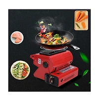 Artudatech Portable Butane Heater with Rotating Handle for Outdoor Warmer & Emergency Cooker