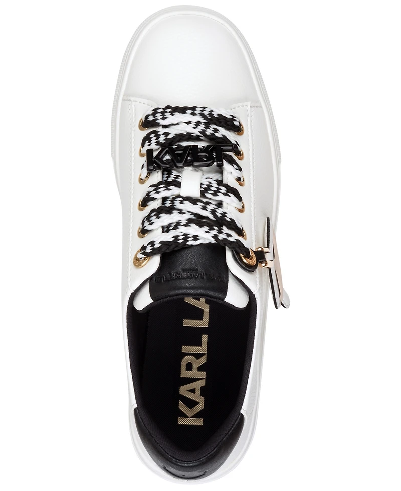 Karl Lagerfeld Paris Women's Capree Lace-Up Sneakers