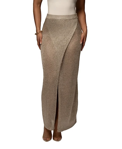 Jluxlabel Women's Anais Maxi Slit Skirt