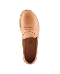Spring Step Women's Patton Slip-On Shoes With Twin Elastic Gore, Ruching Leather and Removable Insole