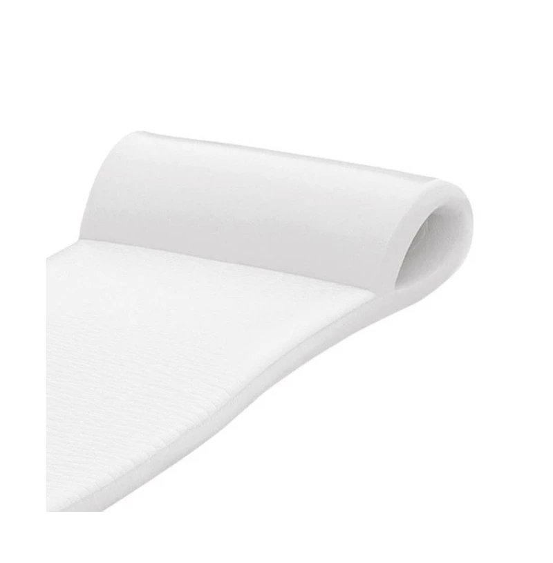 Trc Recreation Sunsation 1.75" Thick Foam Lounger Raft Pool Float, Green Leaf