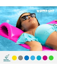 Trc Recreation Serenity 1.5" Thick Vinyl Swimming Pool Float Mat, Flamingo Pink