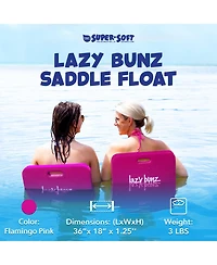 Trc Recreation Lazy Bunz Foam Water Saddle Swimming Pool Float