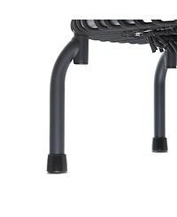 JumpSport 570 Pro Indoor Durable Lightweight 44-Inch Fitness Trampoline, Black