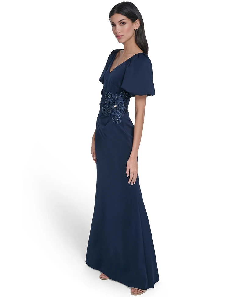 Eliza J Women's V-Neck Ball Gown