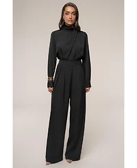 Jluxlabel Women's Alexa Satin Blouse