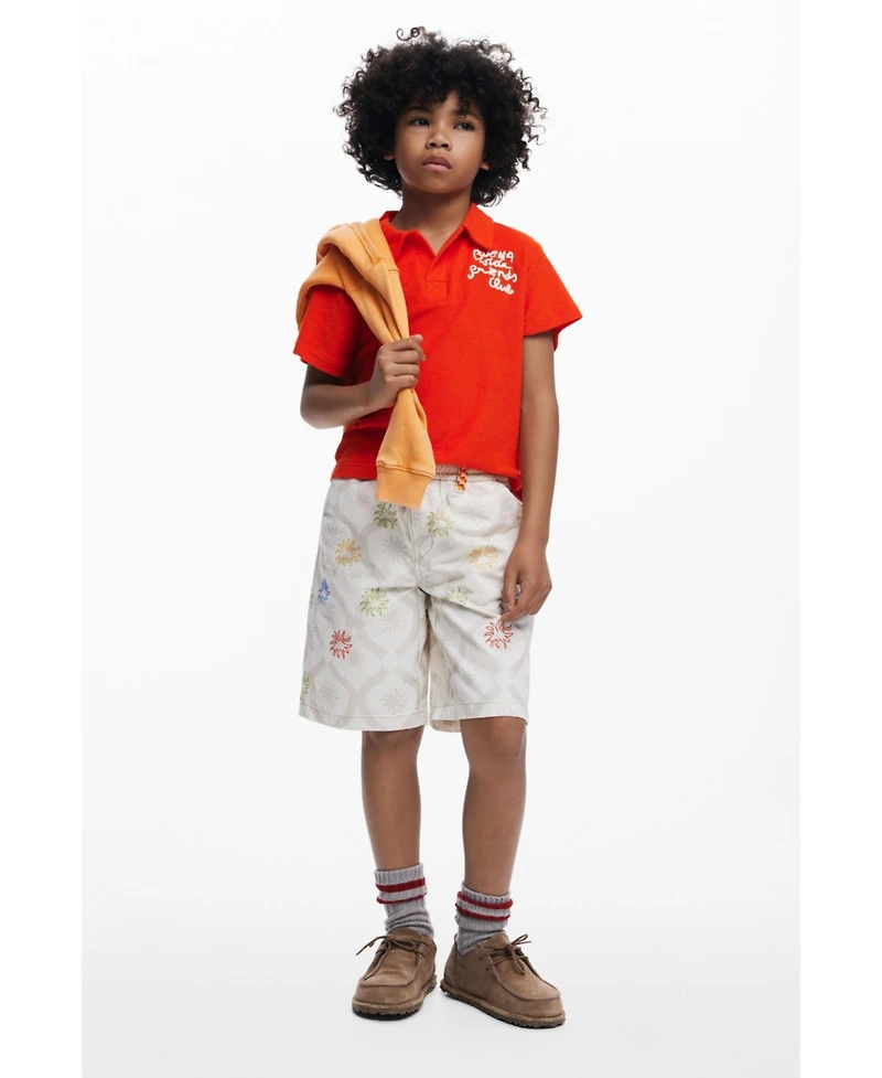 Desigual Boys Boys's Polo Buena life