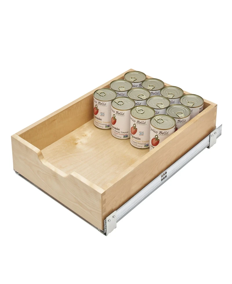 Rev-a-Shelf 14.71" Pullout Kitchen Cabinet Drawer w/ Soft-close, 4WDB-15SC-1