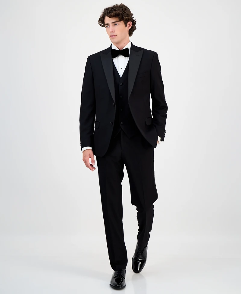 Alfani Men's Slim-Fit Stretch Tuxedo Vest, Created for Macy's
