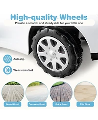 Hongge 3 In 1 Toddler Push Car Ride On Toy With Adjustable Canopy Storage And Handle