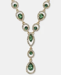 Givenchy Crystal 16" Lariat Necklace