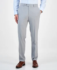 Bar Iii Men's Slim-Fit Wool Sharkskin Suit Pants, Created for Macy's