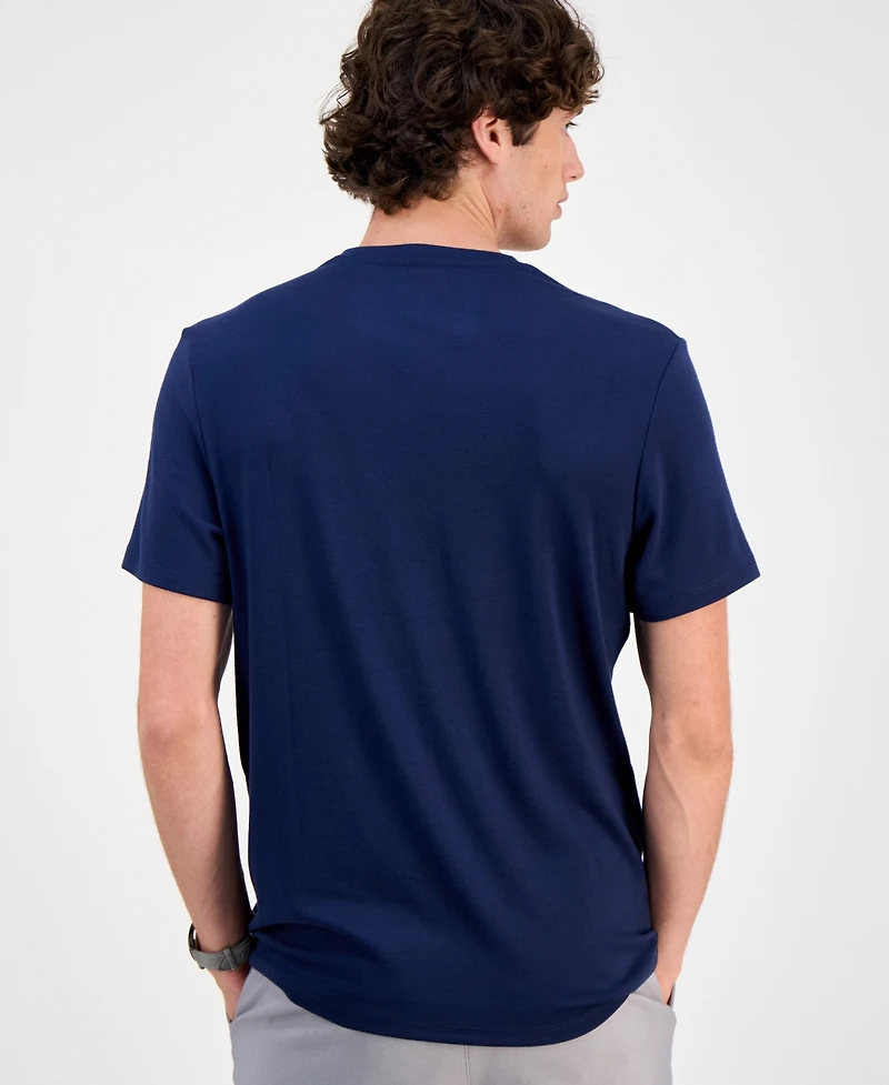 Alfani Men's Travel Stretch V-Neck T-Shirt, Created for Macy's