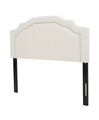 Streamdale Furniture Streamdale Button-Accented Headboard with Iron Legs