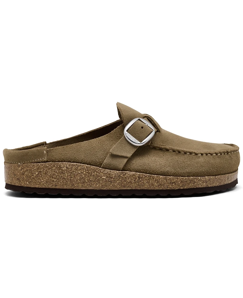 Birkenstock Women's Buckley Suede Leather Clogs from Finish Line