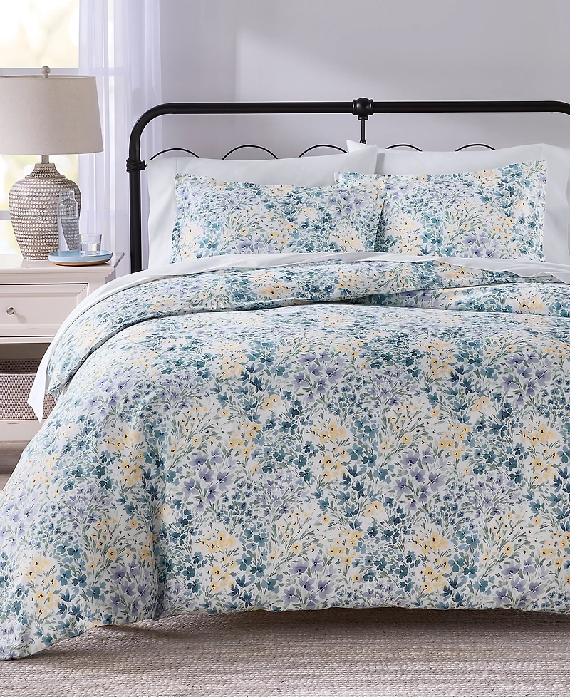 Charter Club Meadow Floral 3-Pc. Comforter Set, King