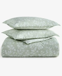 Charter Club Willow Print 3-Pc. Duvet Cover Set, King