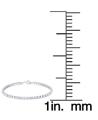Macy's Cubic Zirconia (8.82 ct. t.w.) Laydown Bracelet