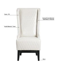 Streamdale 23" Wide Wing Back Chair, Side Chair For Living Room