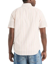 Nautica Men's Striped Short-Sleeve Shirt