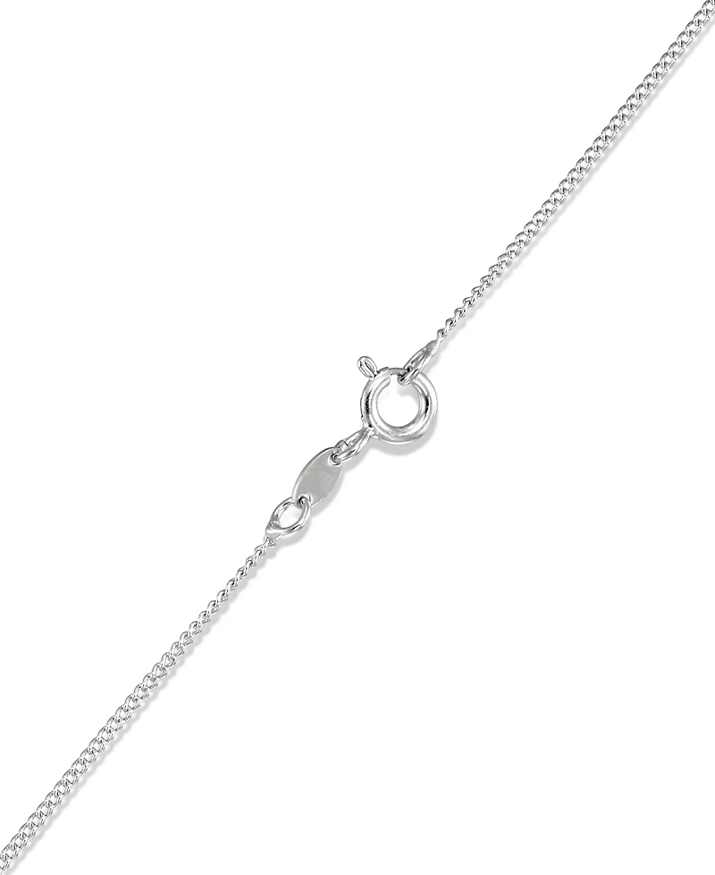 Macy's Marcasite (0.11 ct. t.w.) And Crystal Heart Locket Pendant Necklace in Sterling Silver