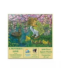 SunsOut A Mother's Love 500 piece Jigsaw Puzzle for Adults Mothers Day