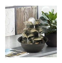 SunJet 11" Spinning Orb Tabletop Fountain