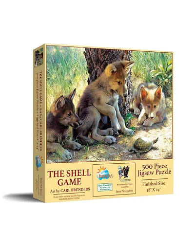 SunsOut The Shell Game 500 piece Jigsaw Puzzle for Adults