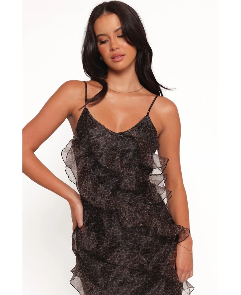 Petal and Pup Women's Ciao Ruffles Maxi Dress