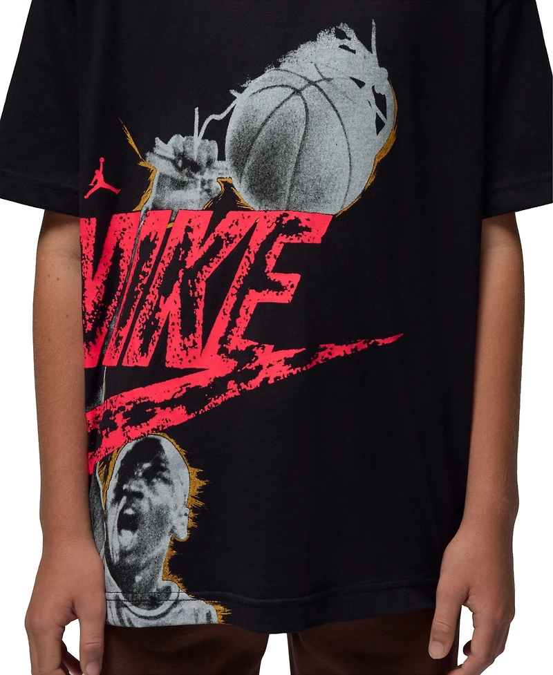 Jordan Boys 8-18 Graphic Detail Short Sleeve T-Shirt
