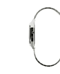 Casio Men's Japanese Quartz Silver-Tone Stainless Steel Watch, 35.8mm