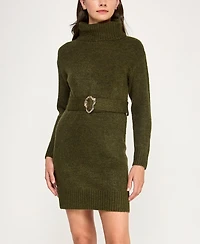 Bcx Juniors' Turtle Neck Sweater Dress
