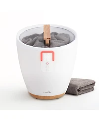 LiveFine Towel Warmer, Small Bucket Style Towel Heater with Led Display, Adjustable Timer, & More!