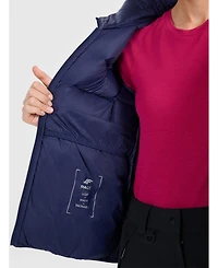 4F Women's trekking down jacket with natural filling