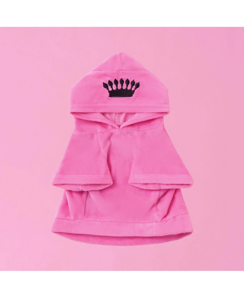 Juicy Couture Bling Velour Pet Hoodie
