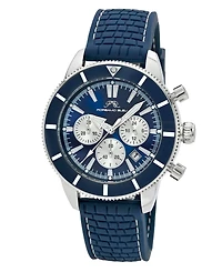 Porsamo Bleu Men's Brandon Silicone Watch 1013DBRR