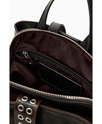 Desigual Women's Small backpack with flower appliques