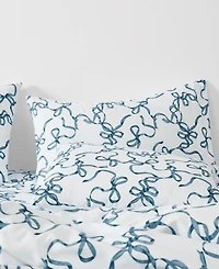 Truly Soft Printed Bow 3-Pc. Sheet Set