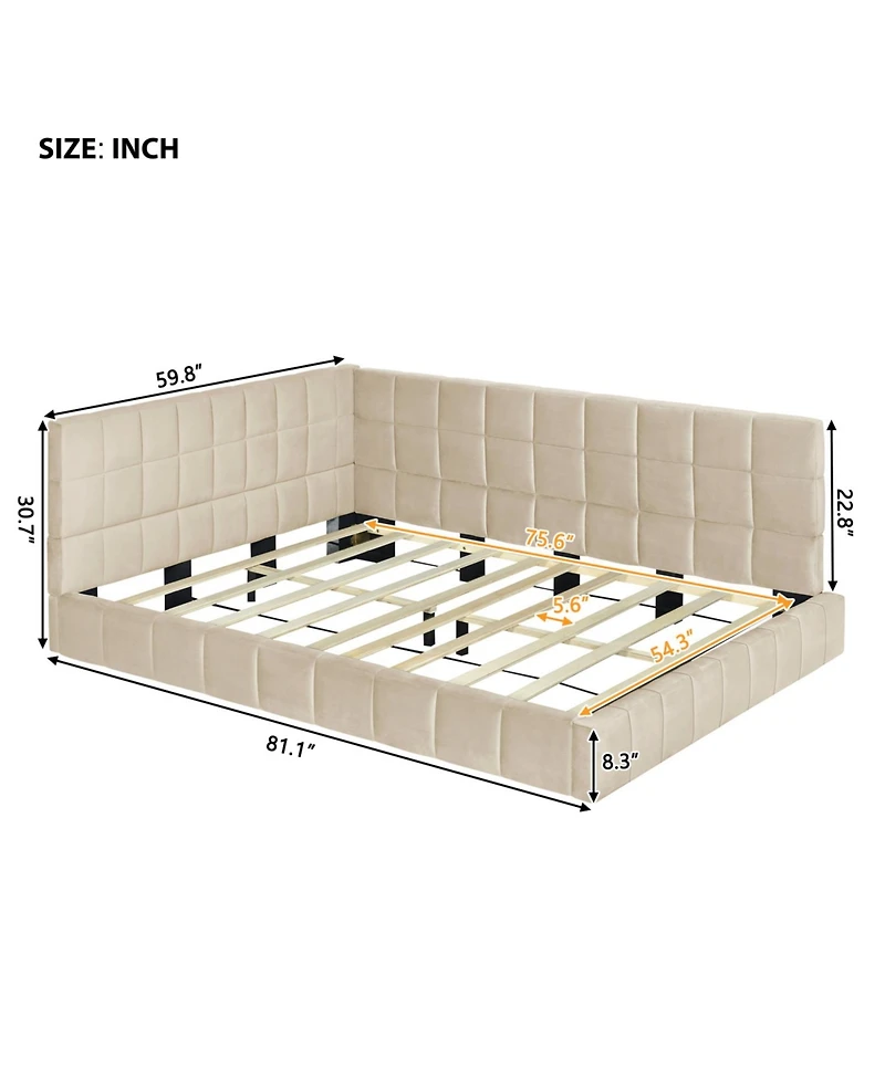 Streamdale Furniture Upholstered Daybed/Sofa Bed