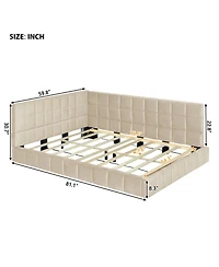 Streamdale Furniture Upholstered Daybed/Sofa Bed